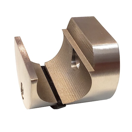 Orca Hardware Round Track Mounting Bracket for RDTM-SS & Old RDST-SS, SS Stainless Steel Finish RDST-MOUNT-SS